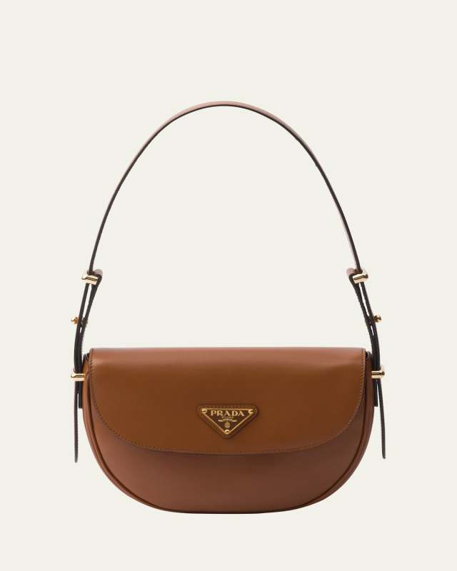Flap Leather Crossbody Bag